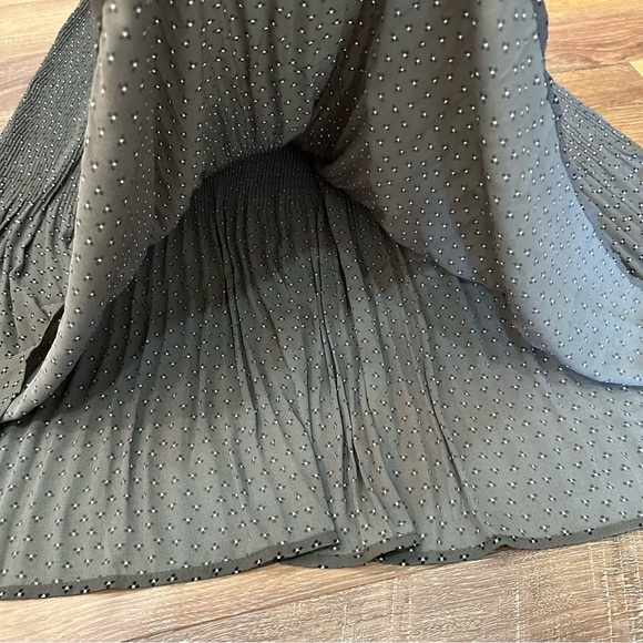 NWT Adrianna Papell Print Pleated Midi Skirt size M - Picture 4 of 5